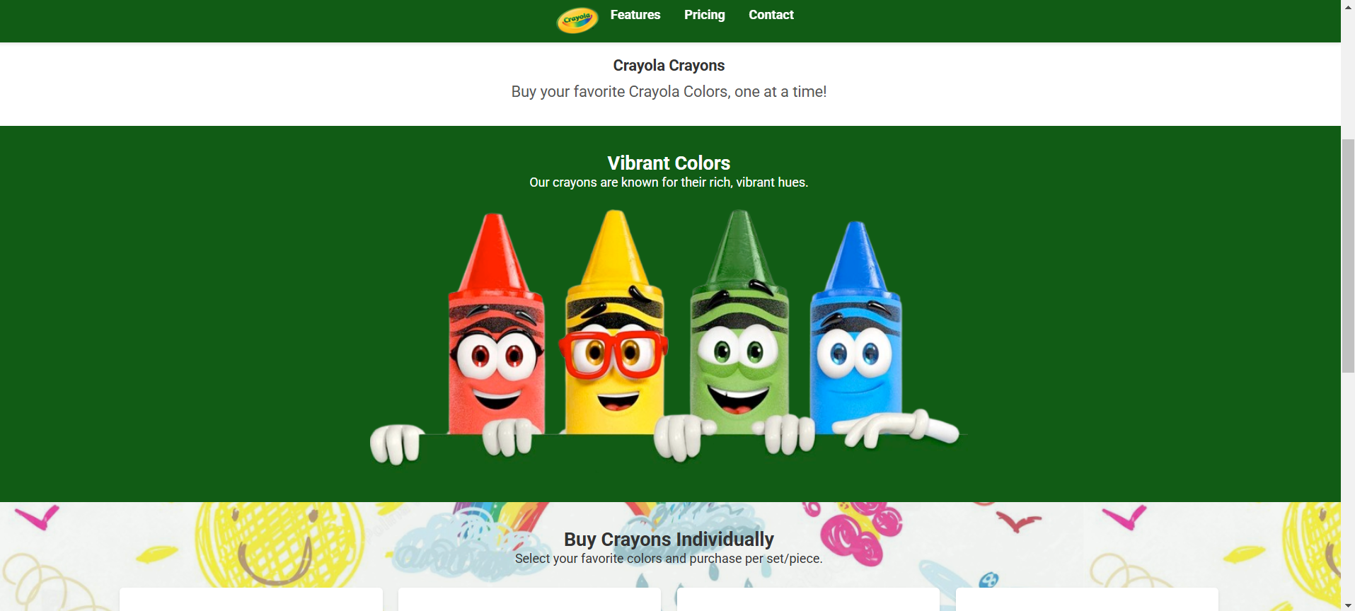 Product Landing Page